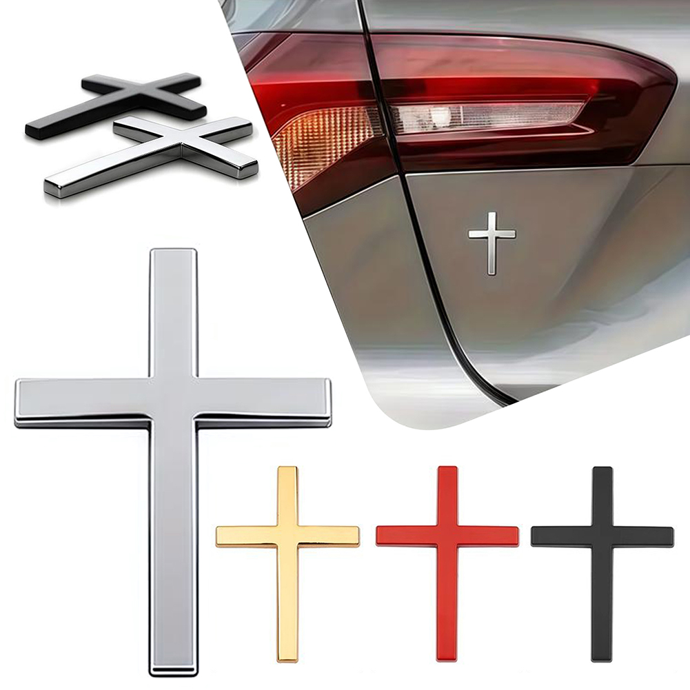Interior Design Whimsical - Christian Cross-Naklejka SUV Karoseria Symbole chrześcijańskie