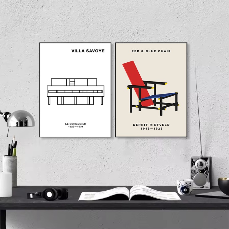 Klasyczny plakat na płótnie z  – Interior Design Of House recenzja i cena