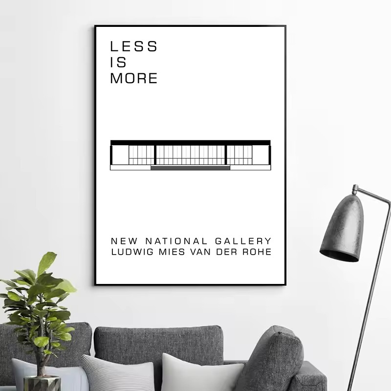 Klasyczny plakat na płótnie z  – Interior Design Of House recenzja i cena