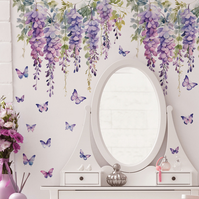 Fioletowe kwiaty rośliny kwiat – Interior Design Of House recenzja i cena