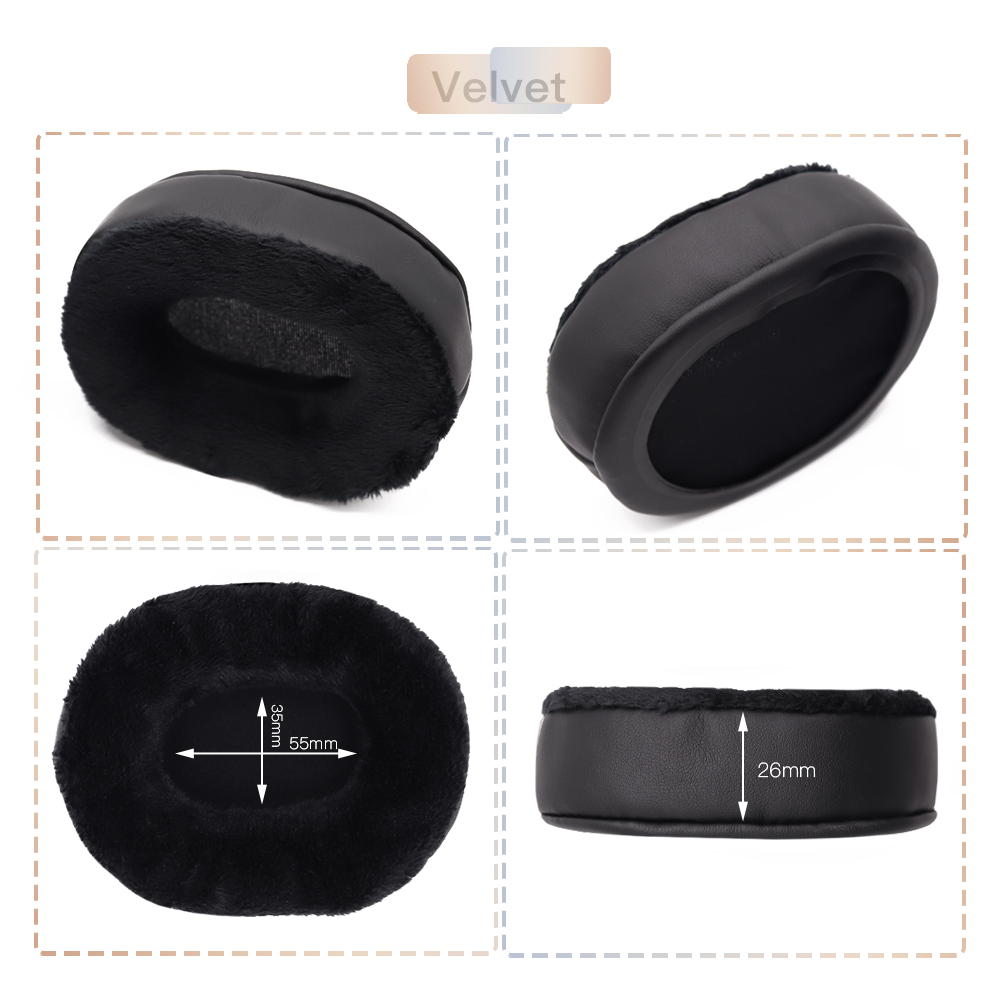 EarTlogis wymienne nauszniki d – Velvet Cushion Cover recenzja i cena