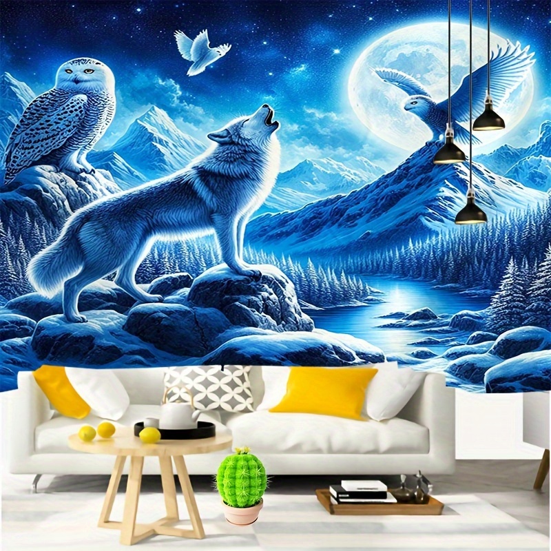 Fototapeta Wilk Krzyczący na K – Interior Design Landscape recenzja i cena